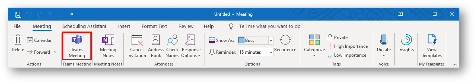 skype meeting on outlook for mac